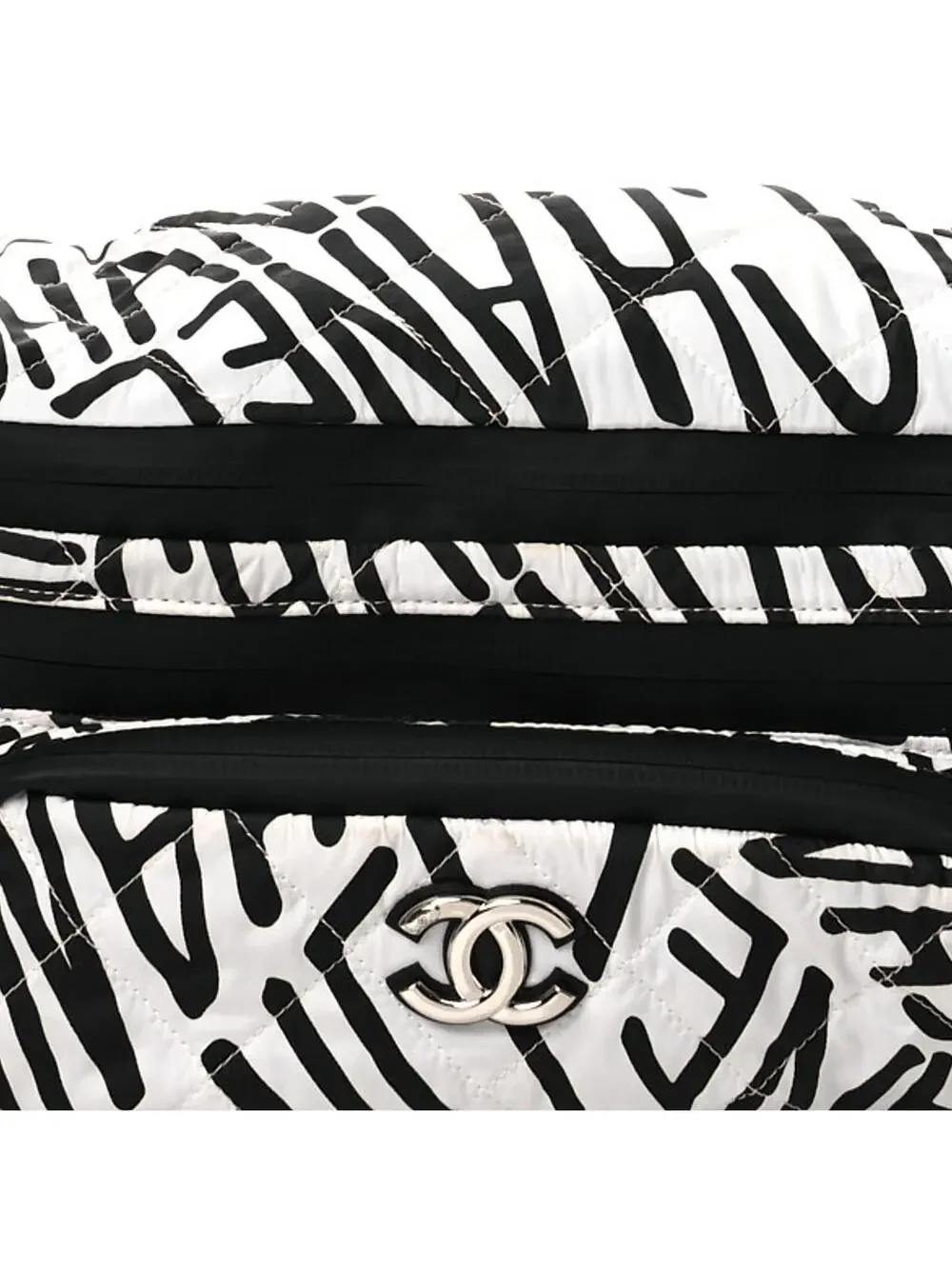Chanel Nylon Printed Quilted Coco Neige #295644C17B